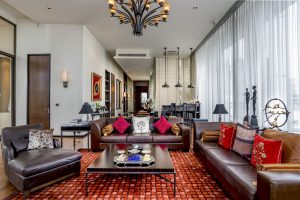 The boutique and luxury Penthouse suite 1 at VIE Hotel Bangkok